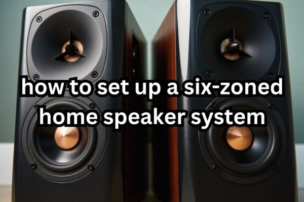 how to set up a six-zoned home speaker system