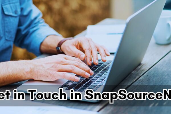 Get in Touch in SnapSourceNet