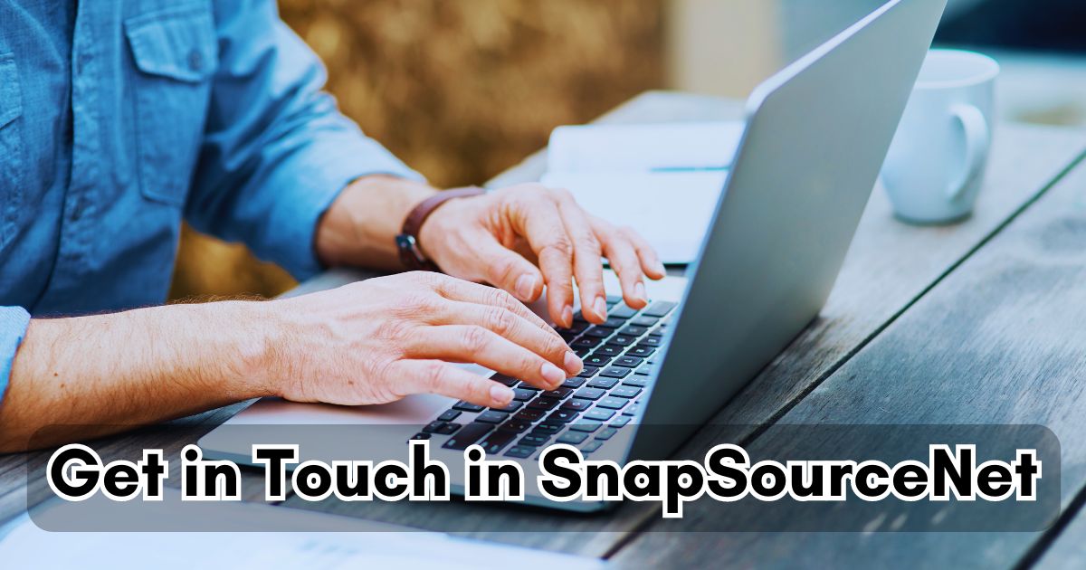 Get in Touch in SnapSourceNet