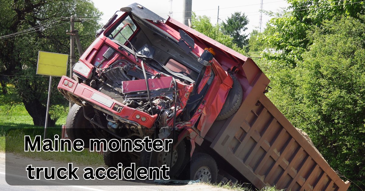 Maine monster truck accident