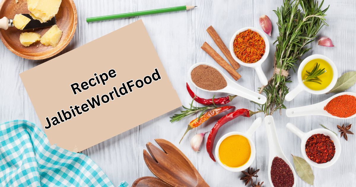 Recipe JalbiteWorldFood