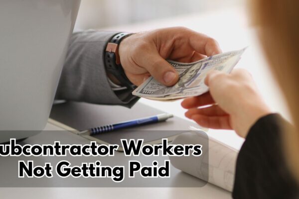 subcontractor workers not getting paid